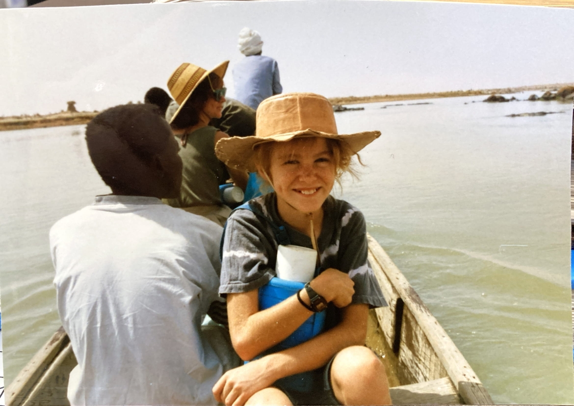 group in boat